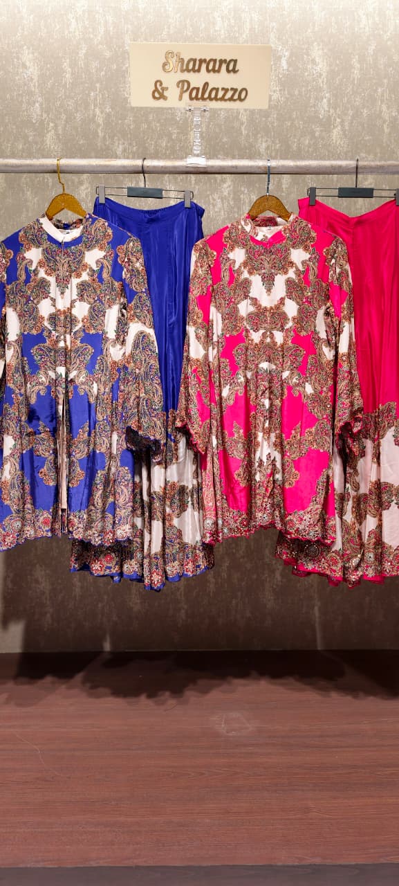 Traditional Craftsmanship Silhouette Pakistani Look Designer Full Suit Set With Dupatta